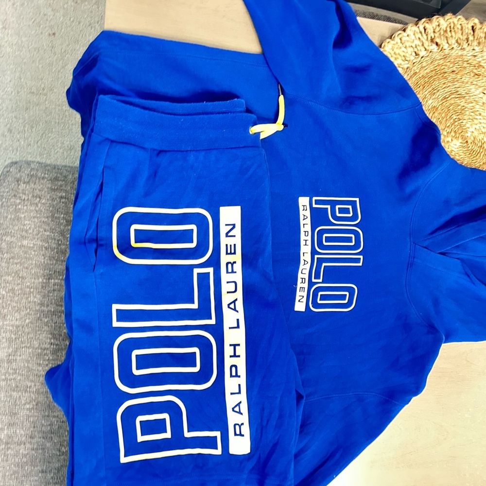 Polo Ralph Lauren Kids Blue Matching Set Boys Size 14-16